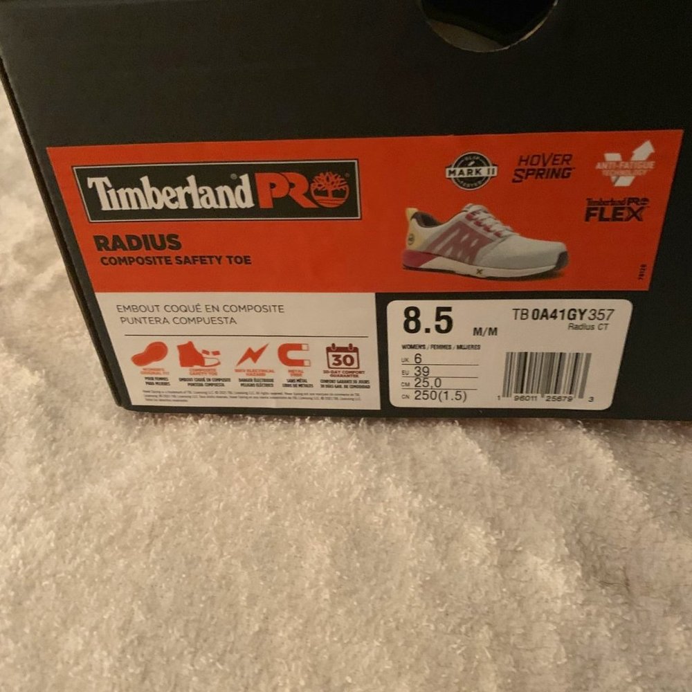 Timberland PRO  Radius Composite Safety Toe 8.5